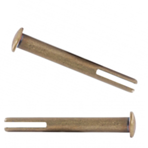 [07862-4] RIVETS- DISTRIBUTOR CAP CLAMP 1948-56 SET OF 2