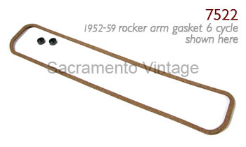 [07522-1] ROCKER ARM GASKETS 6 CYLINDER  1960-64