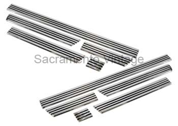 [201185] ROCKER MOLDING SET-6'BED 1967-72