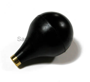 [03983-1] RUBBER BULB ONLY FOR HORN- 4" DIAMETER WITH BRASS FERRULE