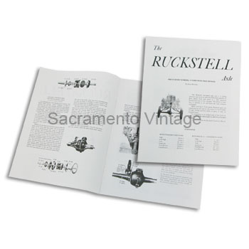 [03270] RUCKSTELL SERVICE MANUAL 1909-27