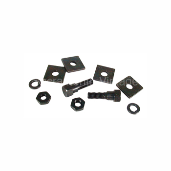 [01104] RUMBLE HINGE PIVOT BOLTS 1928-31 BOLTS-PLATES-NUTS 8 PCS