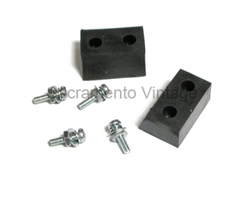 [06475-4] RUMBLE SEAT LID LOWER STOP BUMPERS 1932-34