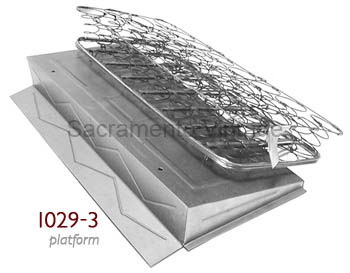 [01029-3] RUMBLE SEAT PLATFORM 1928-31 ZIG ZAG PATTERN ON FRONT
