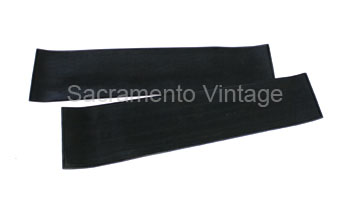 [01058-0] RUNNING BOARD COVERS- AUTHENTIC MOLDED PYRAMID PATTERN  1931