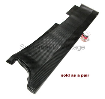 [06448] RUNNING BOARD COVERS- 1937-38 / 1939 std