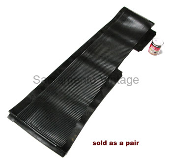 [06447-1] RUNNING BOARD COVERS- passenger 1935-36