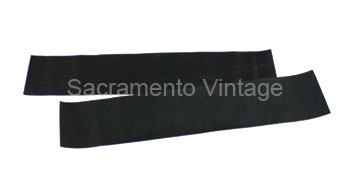 [01057-2] RUNNING BOARD MATS- RIBBED PATTERN with adhesive backs 1928-29