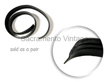 [08135-1] RUNNING BOARD SEAL- Panel Only 1953-56