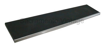 [01054-1] RUNNING BOARDS - AUTHENTIC - W/MOLDED COVERS LATE 1930-1931