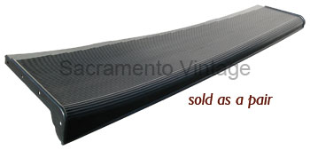 [06435-1] RUNNING BOARDS -S-O-L-D  O-U-T- 1933-34 PASSENGER RUBBER VULCANIZED OVER STEEL