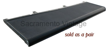 [06435-0] RUNNING BOARDS- 1932 PASSENGER W/ RUBBER VULCANIZED OVER STEEL- DRAKE