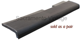 [06435-8] RUNNING BOARDS- 1935-36 PASSENGER RUBBER VULCANIZED OVER STEEL-DRAKE