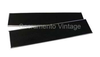 [01052-2] RUNNING BOARDS-W/ S-S TRIM 1928-29 WITH MATS