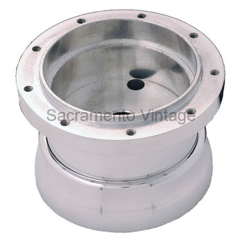[16515-1] LECARRA STEERING WHEEL ADAPTER- 9-BOLT / POLISHED 1961-67 F-100