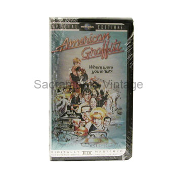 [09710-96] AMERICAN GRAFFITI 25th Anniversary Collectible VHS VIDEO