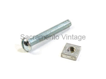 [00650-2-1] SCREW & NUT FOR STARTER MTR DUST BAND