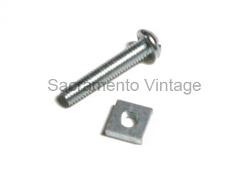 [00640-2-1] SCREW AND NUT ONLY FOR DUST BAND