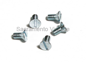 [00954-14] SCREWS FOR DOOR TOP COVERS 1928-31 SET OF 6