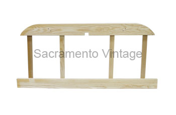 [01027-56] SEAT FRAME WOOD - BACKREST 1928-31 TUDOR REAR