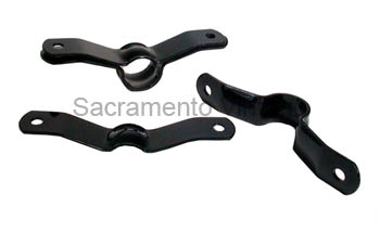 [00167-2] SERVICE BRAKE CROSSHAFT TO FRAME BRACKETS 4 PCS 1928-31
