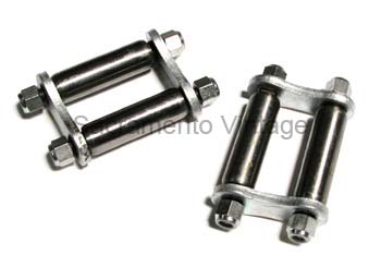 [05191] SHACKLE KIT-REAR 1935-40 FOR 2-1/4 WIDE SPRINGS 3/4 DIAMETER BUSHING