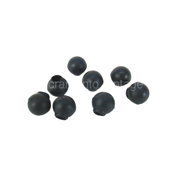 [01139] SHOCK LINK RUBBER BALLS-BUSHINGS (8) 1928-35 FOR DOGBONE LINKS