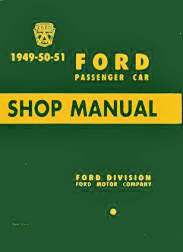 [09246] SHOP MANUAL- PASSENGER CAR 1949-51