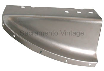 [01073-4] FENDER APRON SHORT NOSE SECTION-LEFT 1930-31