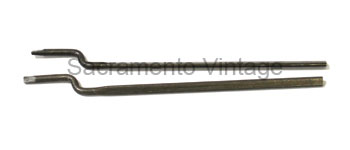 [01174-1] SIDE CURTAIN RODS- Roadster 1928-29