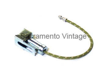 [06092-2] SOCKET & WIRE FOR HI BEAM JEWEL 1938-40 CAR 1938-47 PU