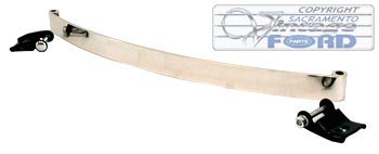 [00007-5] SPARE TIRE GUARD- STAINLESS 1930-31