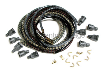 [06020] SPARK PLUG CABLE SET- MULTICOLOR  1942 V8