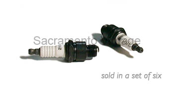 [07881] SPARK PLUG SET- 6 cylinder 1948-54