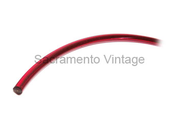 [17118] SPARK PLUG WIRE CLEAR RED 7mm SOLD PER FOOT