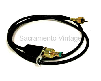 [208179] SPEEDOMETER CABLE ASSEMBLY 1967-72 3-SP , C4, C6 71-72, 1978-79 F150