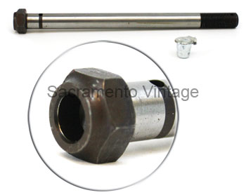 [03140-2-1] SPINDLE BOLT- GROUND 1917-27 NO THREADS- W/OILER - SINGLE BOLT