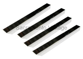 [08414-4] STAINLESS POST COVERS (4) 1951-72