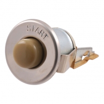[06037-7] STARTER PUSH BUTTON ON DASH-  LIGHT TAN,  1941