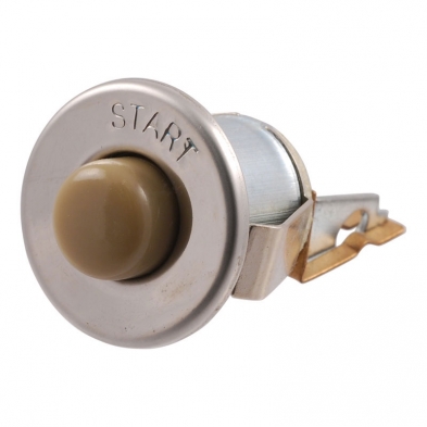 [06037-13] STARTER PUSH BUTTON ON DASH-  GREY TAN 1946-47