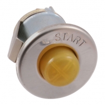 [06037-4] STARTER PUSH BUTTON ON DASH-  LIGHT YELLOW  1939