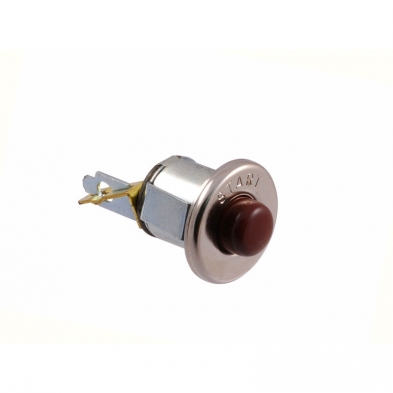 [06037-6] STARTER PUSH BUTTON ON DASH-  MAROON, DELUXE 1940