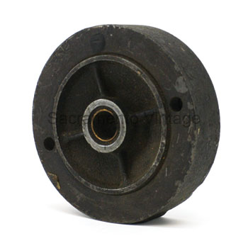 [06040-9] STARTER END PLATE- DRIVE END CAST IRON 1 INCH WIDE 1932-48 cast