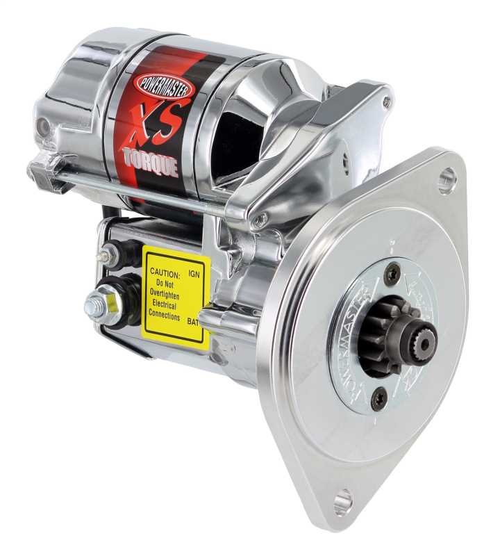 [PM-19503] STARTER FORD 289-351 A/T XS TORQUE W/SOLENOID 200 FT-LBS CHROME