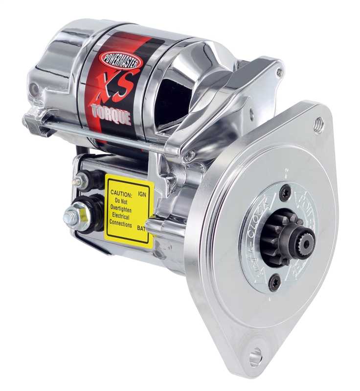[PM-19505] STARTER FORD 351M,400,429,460 POWERMAX W/SOLENOID 200LBS CHROME