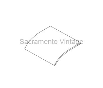 [01029-20] STEEL DECK LID S-K-I-N 1928-31 BETTER QUALITY