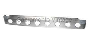 [01161-0] STEEL SUN VISOR HOT ROD WITH HOLES 1928-29