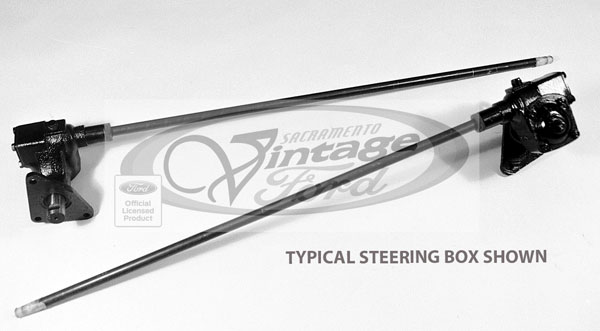 [07174] STEERING BOX- REBUILT/EXCHANGE 1948-52