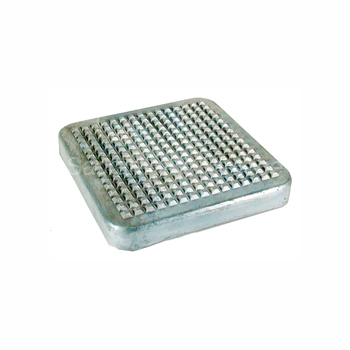 [01106] RUMBLE STEP PLATE- SQUARE DESIGN 1928-29