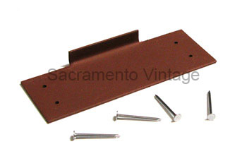 [00940-6] DOOR STRIKER PLATE SHIELD- PICKUP 1928-29